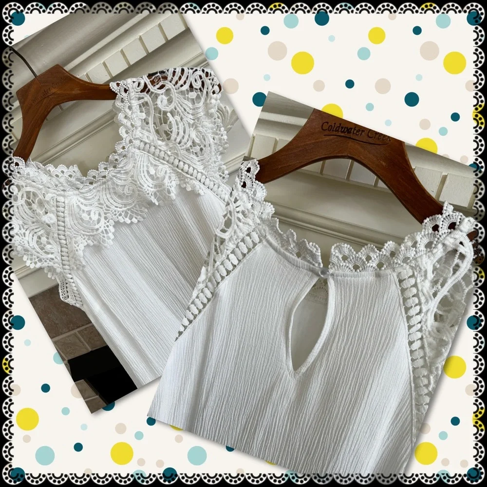 NWT Andree by Unit white dress, size S - Picture 3 of 4